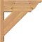Ekena Millwork Traditional Smooth Traditional Outlooker, Western Red Cedar, 7 1/2"W x 20"D x 20"H OUT08X20X20TRA01SWR - alternate 3